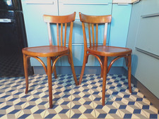 PAIRE 2 CHAISE-BISTROT MAHIEU-DESIGN 1950-50