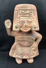 Statue terre cuite de type