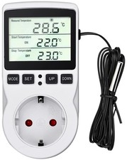 230V/ 50Hz Prise Thermostat Prise Minuteur Digital Prise Thermostat Chauffage...
