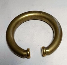 Bracelet torque ancien bronze Afrique bijou ethnique