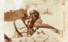 Carte Art Salon de Paris Idylle au Maroc Peinture de Adam Styka