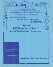 Cours formation musicale Débutant 2 Elève Solfège chanté et théorie