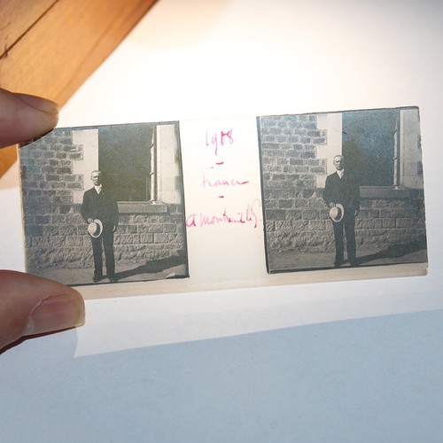 Ancienne plaque photo