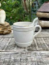 Pot à moutarde en faïence - Gien - XIXème