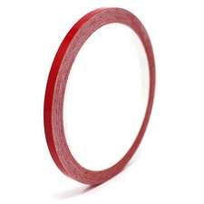 10m Lames Décoratives 3mm Maritime Utilisation Bandes Navires - Rouge Brillant