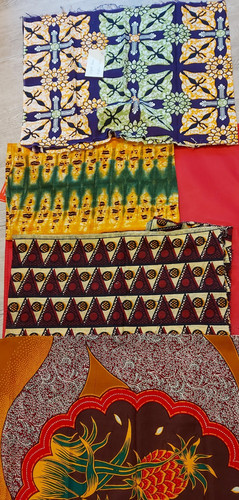 Chutes tissu africain ideal - ,