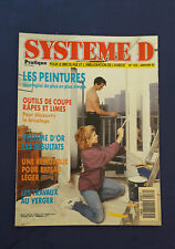 ancienne revue bricolage SYSTEME D n°552 -janvier 1992-  remorque porte bateau