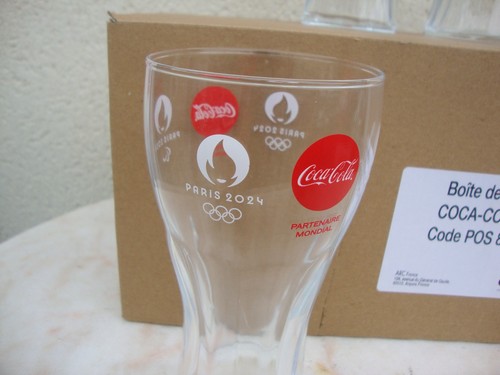 Lot verres coca - 6, cola