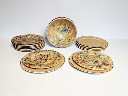 Service assiettes saladier - service,