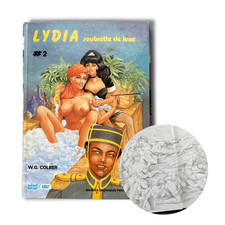 Lydia soubrette de luxe - Dédicace sur les 2 page par colber - EO 1991