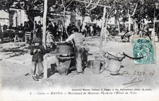 CPA 20 CORSE BASTIA MARCHAND