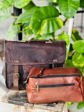 13 " Handmade Noir Chèvre