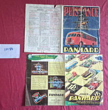 N°10184  / PANHARD /  2 dépliants camion 1946-1950