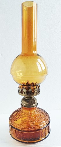 Lampe pétrole verre - pétrole,,