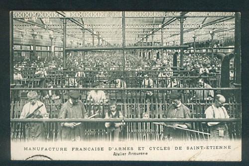 Cpa manufacture française - manufacture,