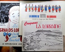 Lot de 3 albums de Jean