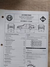 Alfa Romeo 75 1.8 Turbo Fiche Technique Reglatech Alfa 75 Turbo T 155 Cv 1779 Cm