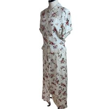 Rene Derhy Skirt Top Set
