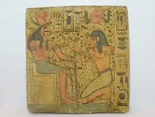 Rare ancienne stèle égyptienne ancienne de Thot dieu de la sagesse et de la c...