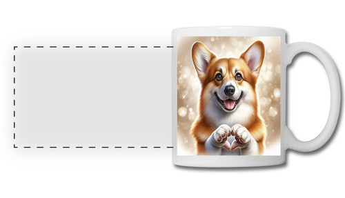 Mug personnalisable chien - personnalisable,