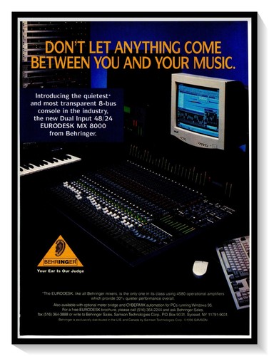 Behringer eurodesk mx8000 - eurodesk,