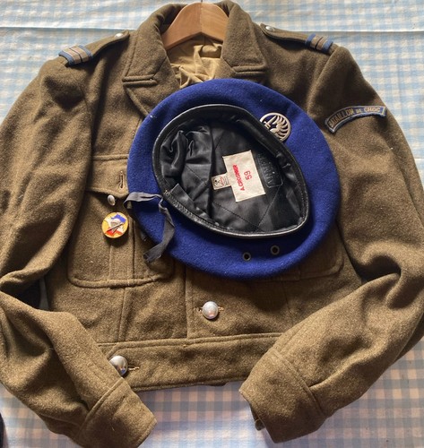 Veste plus béret bleu - veste,