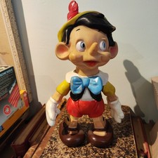 GRANDE FIGURINE PINOCCHIO ARTICULEE  37cm WALT DISNEY  (ELEPHANT)  ORIG 60s