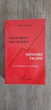 MEMOIRES MEURTRIES MEMOIRE