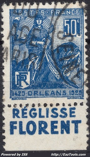 France 257 avec bandelette - n°,