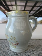 PICHET à VIN GRES émail Bleu