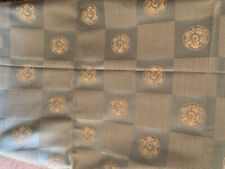 Exceptionnel coupon tissu Versace maison soie tapisserie rideaux 128x286 cm