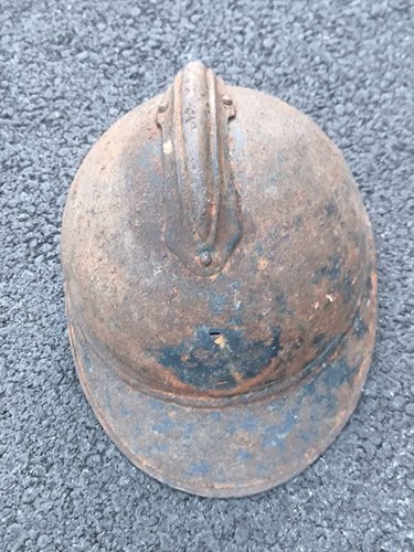 Coque casque adrian bleu - casque,