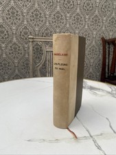 Charles BAUDELAIRE : Les fleurs du mal. 1943. Lemerre. Reliure demi-cuir, doré