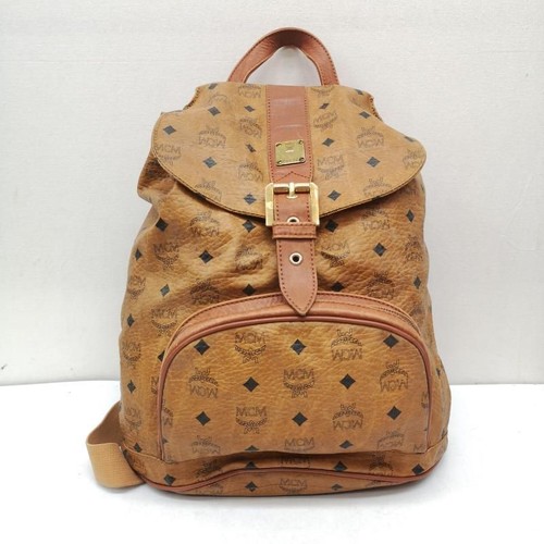 Mcm visetos authentic backpack - mcm,