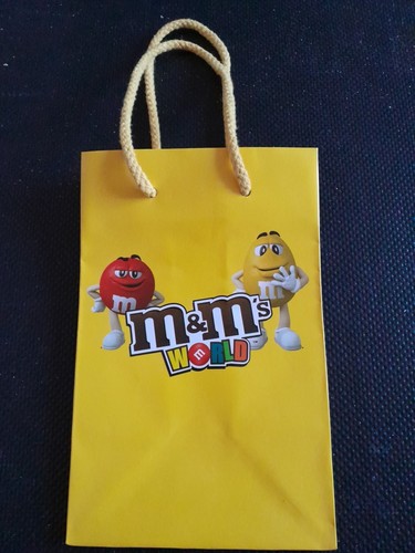 Sac papier bonbons - papier, m&m's