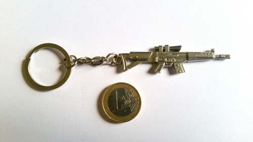 Lot porte clef fusil - porte,