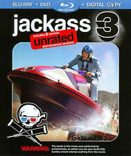 JACKASS 3 - JOHNNY KNOXVILLE BAM MARGERA STEVE-O - Used Movie Blu-Ray Disc