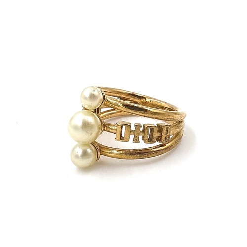 Bague logo dior fausses - bague,