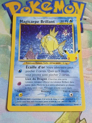 Carte pokemon magicarpe - pokemon,