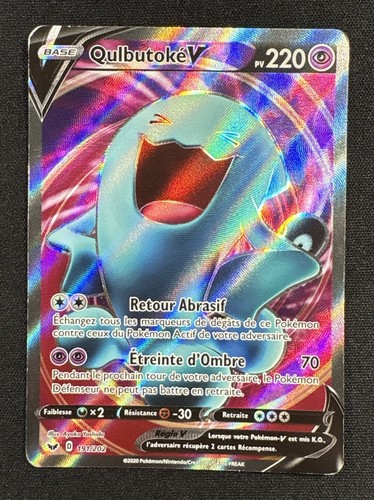 Carte pokémon qulbutoké v - carte,