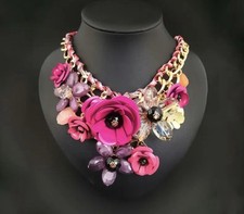 Collier Fleurs 
