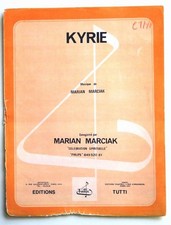 Partition vintage sheet music