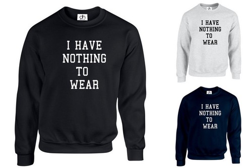 Have nothing wear jumper - i,