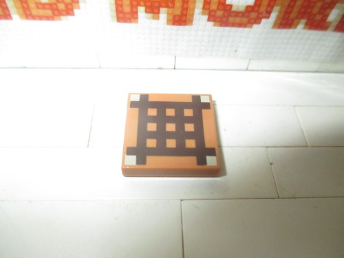 Lego tile 2x2 - 1x, dark
