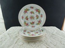 Antique Service 6 Plat Dessert