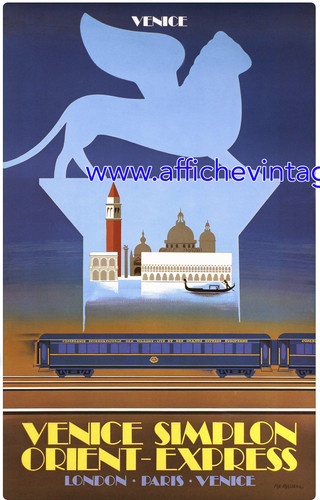 Affiche poster italie - , venice
