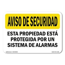 Facility Protected By Alarm
