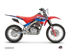 Kit Deco Moto Cross League Honda 125F CRF Rouge