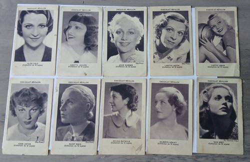 Vers 1930 chromo carte image - 1930',
