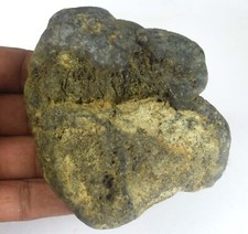 1389 Ct Pierre Préhnite Verte Africaine Naturelle Minérale Brute De Guérison